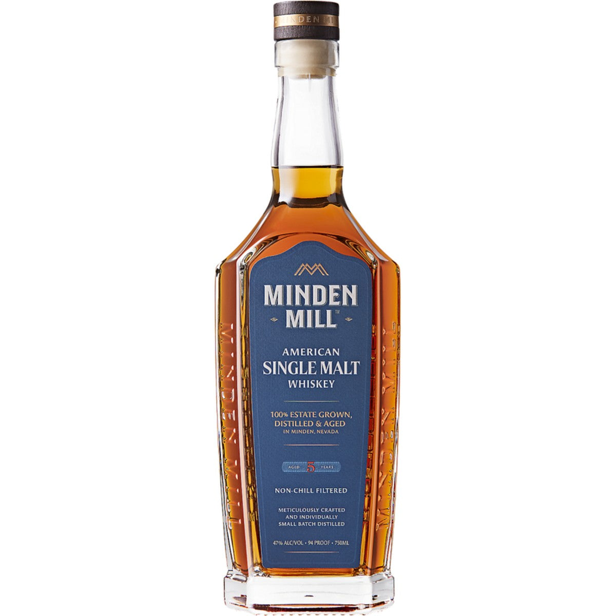 Minden Mill American Single Malt Whiskey 5 year 750 ml