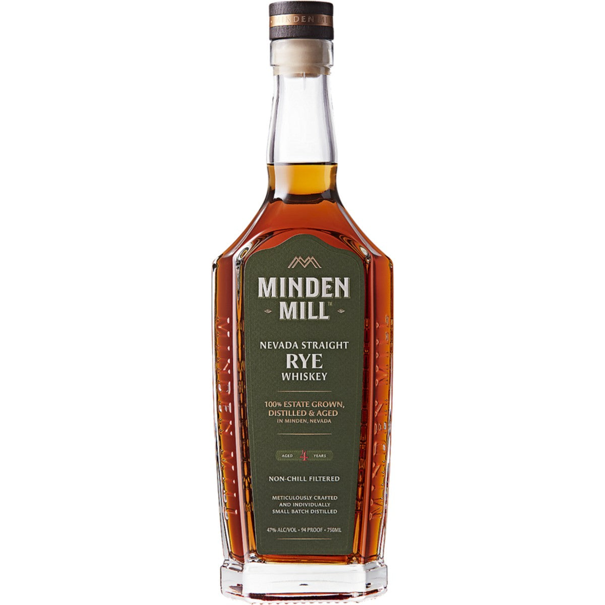 Minden Mill Nevada Straight Rye 4 year 750 ml