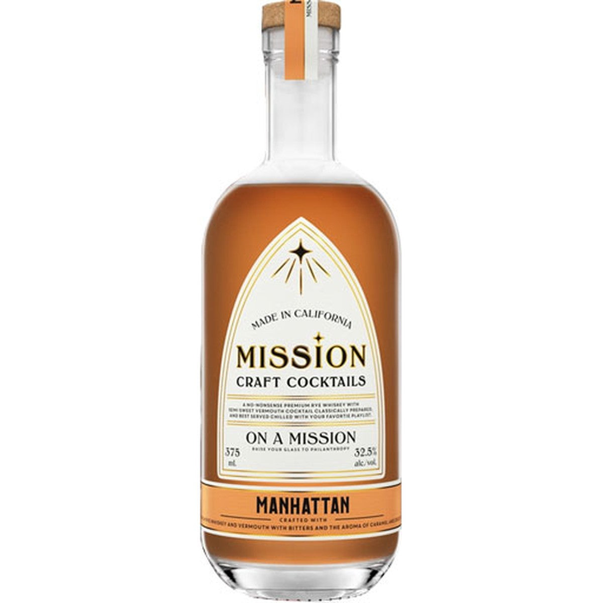 Mission Cocktails Manhattan 375 ml