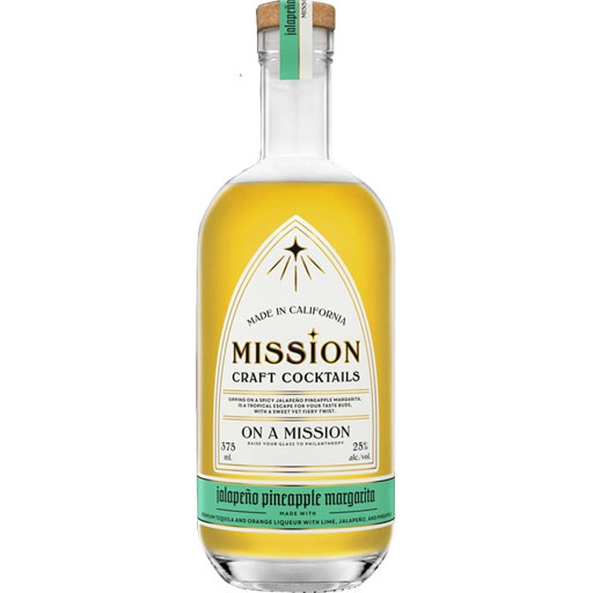 Mission Craft Cocktails Jalapeno Pineapple Margarita