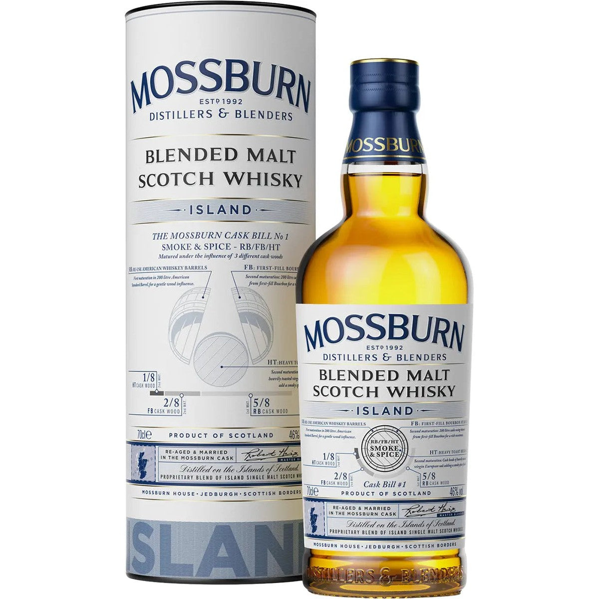 Mossburn Island Blended Malt Scotch 750 ml
