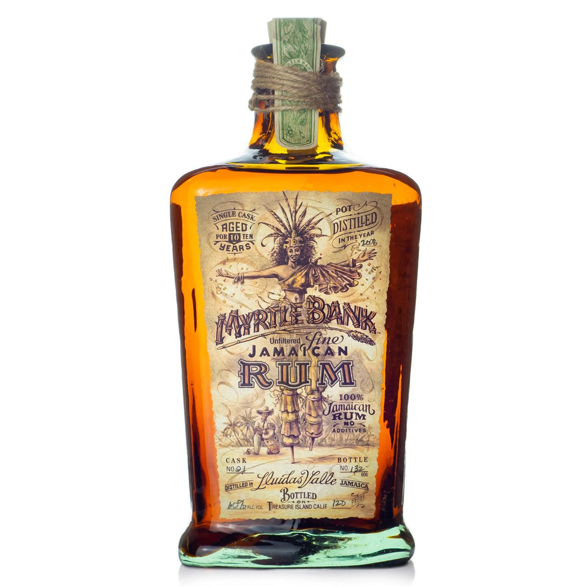 Myrtle Bank Jamican 120 Proof 10 year 750 ml