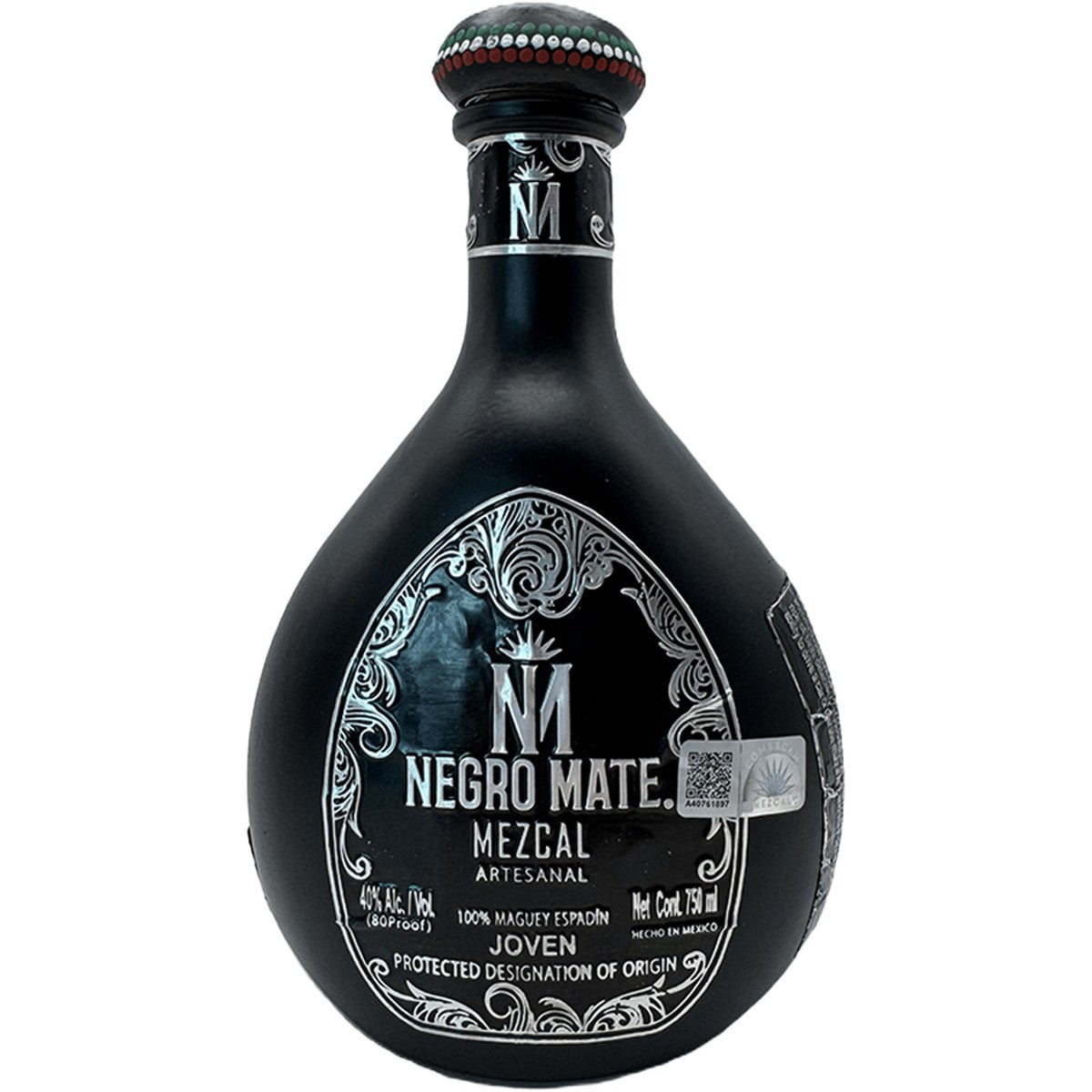 Negro Mate Mezcal Joven 750 ml