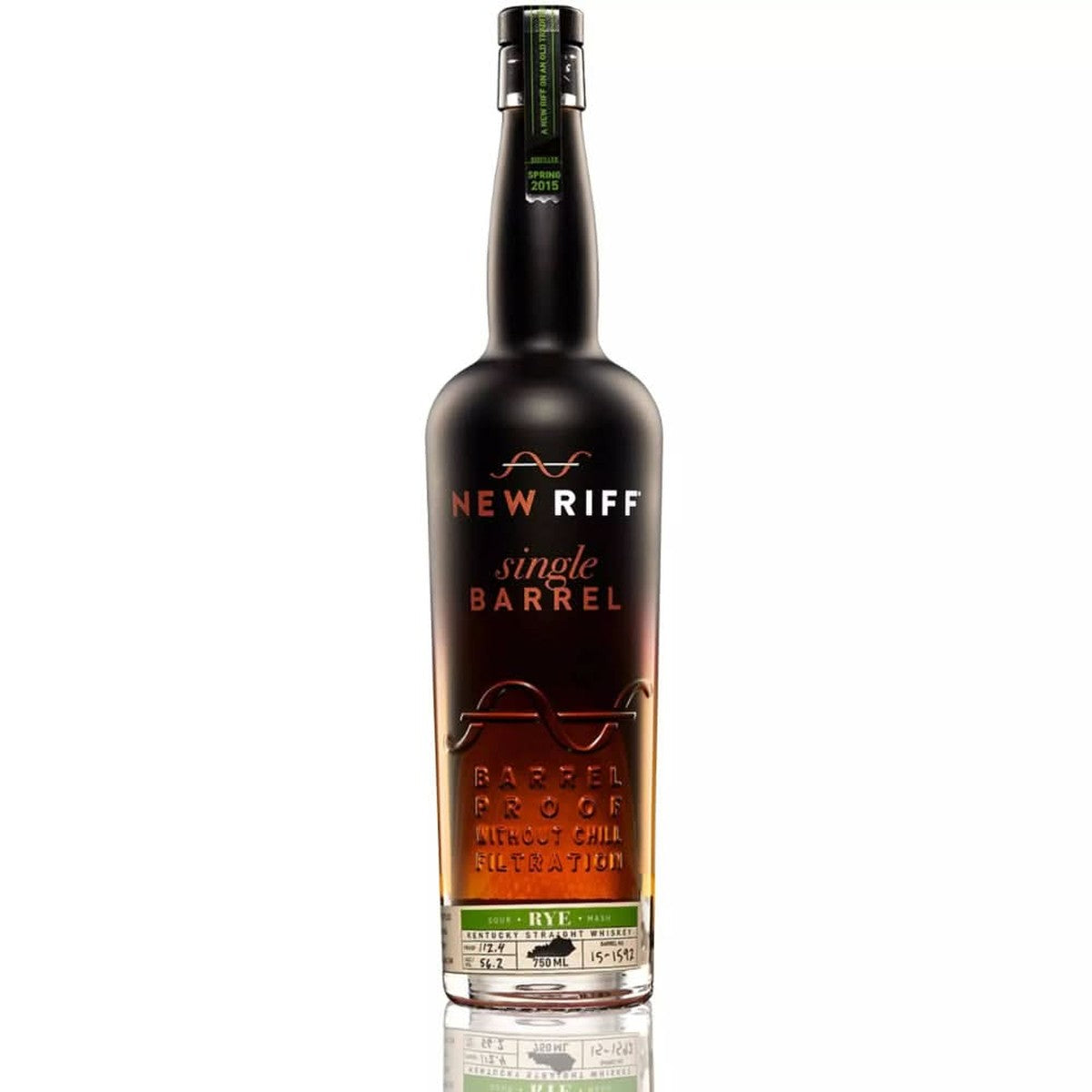 New Riff Single Barrel Straight Rye Whiskey