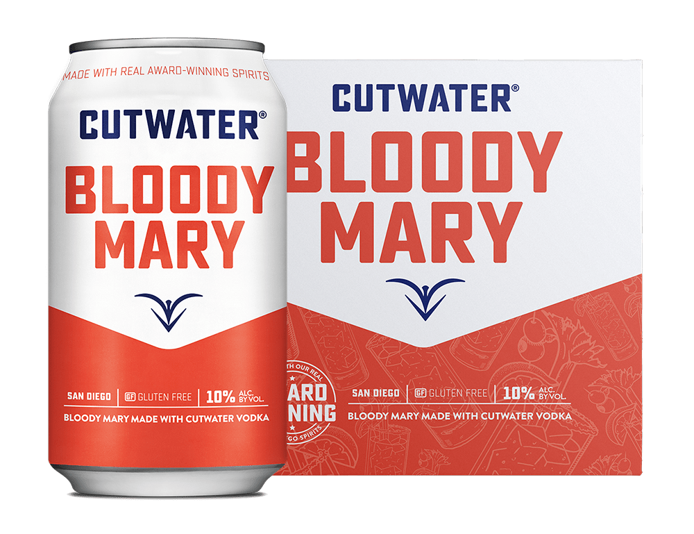Cutwater Cutwater Mild Bloody Mary Cocktail (4 Pack) 355ml