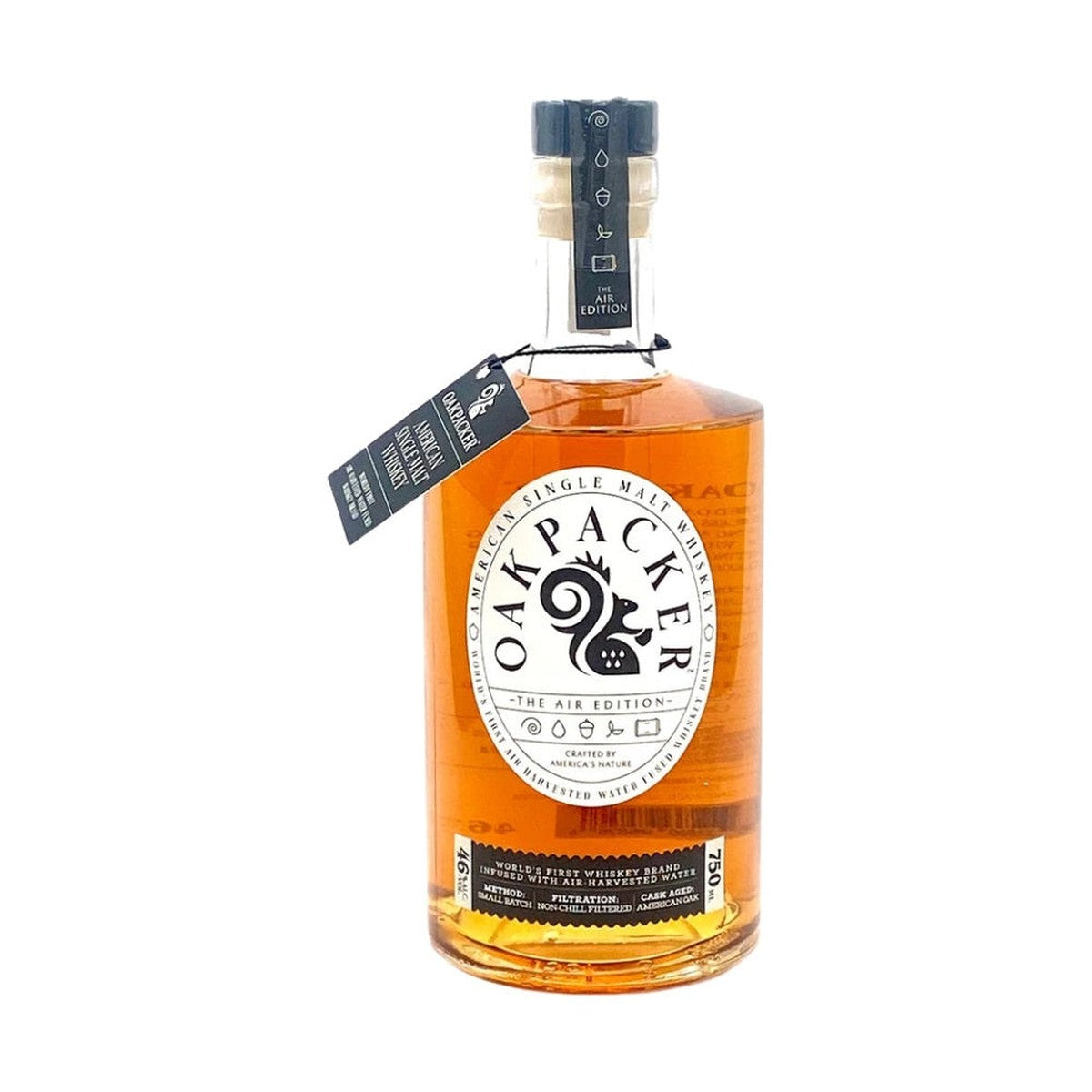 Oakpacker Air Edition American Single Malt Whiskey 750 ml