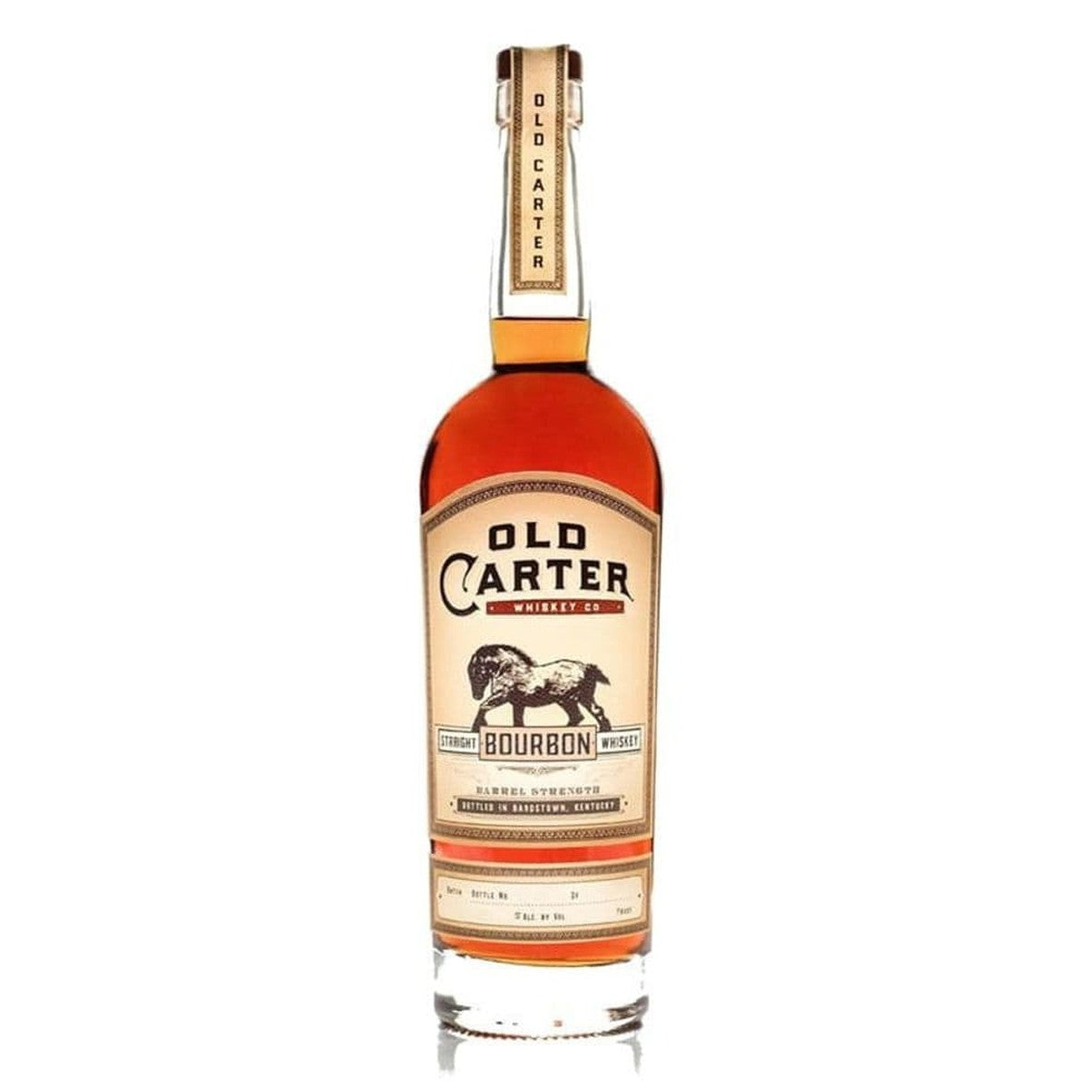 Old Carter Very Small Batch Straight Bourbon Whiskey Batch 3-CA