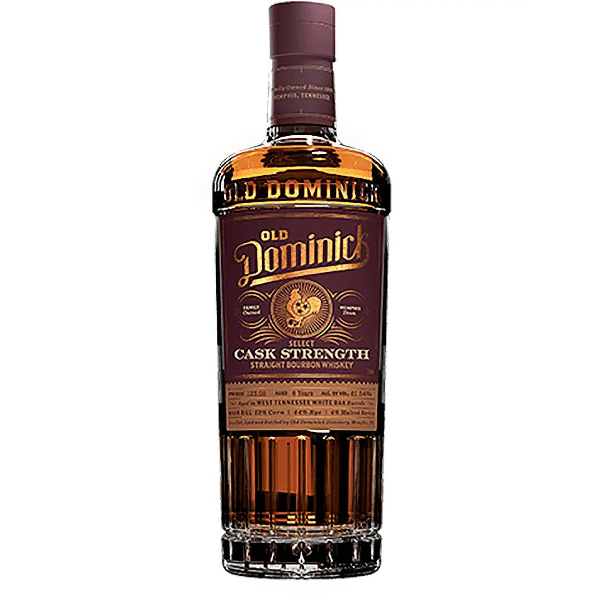 Old Dominick Straight Cask Strength Bourbon Whiskey 7 year