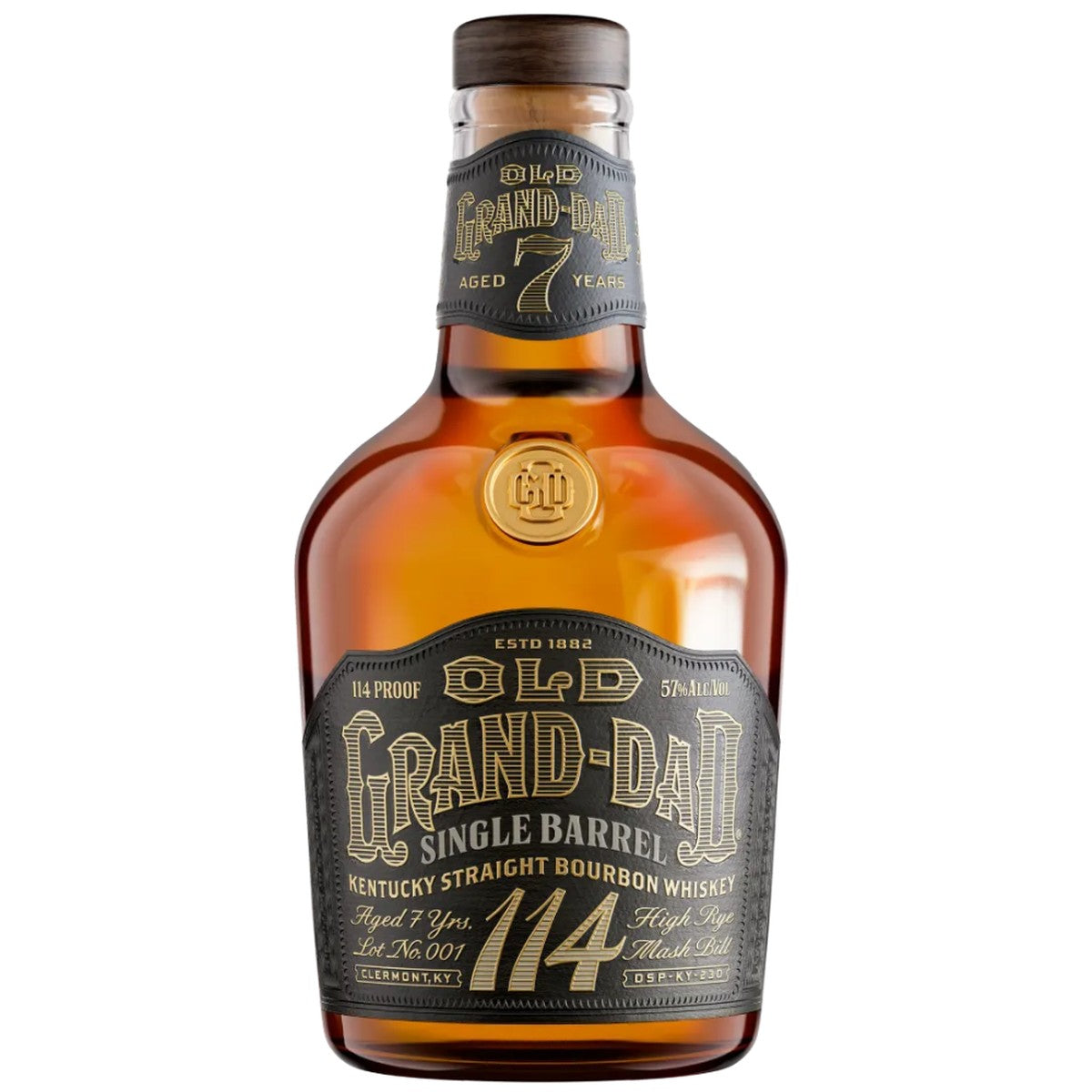 Old Grand-Dad 114 Single Barrel 7 Year Bourbon 2026 750 ml