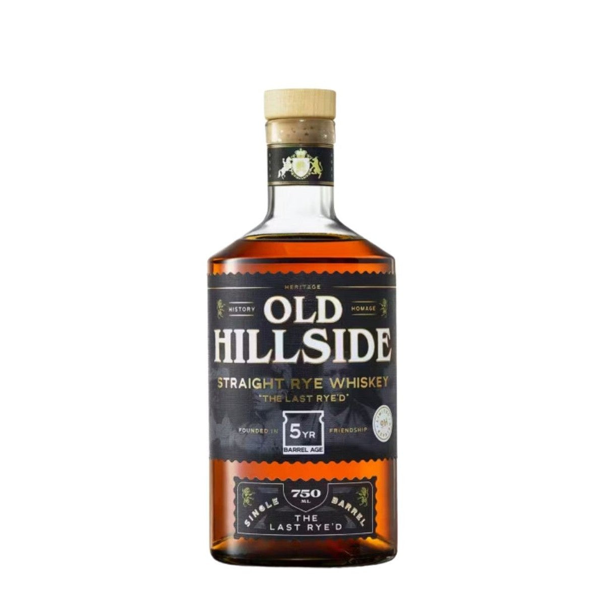 Old Hillside Straight Rye Single Barrel The Last Ryed 5 year 750 ml