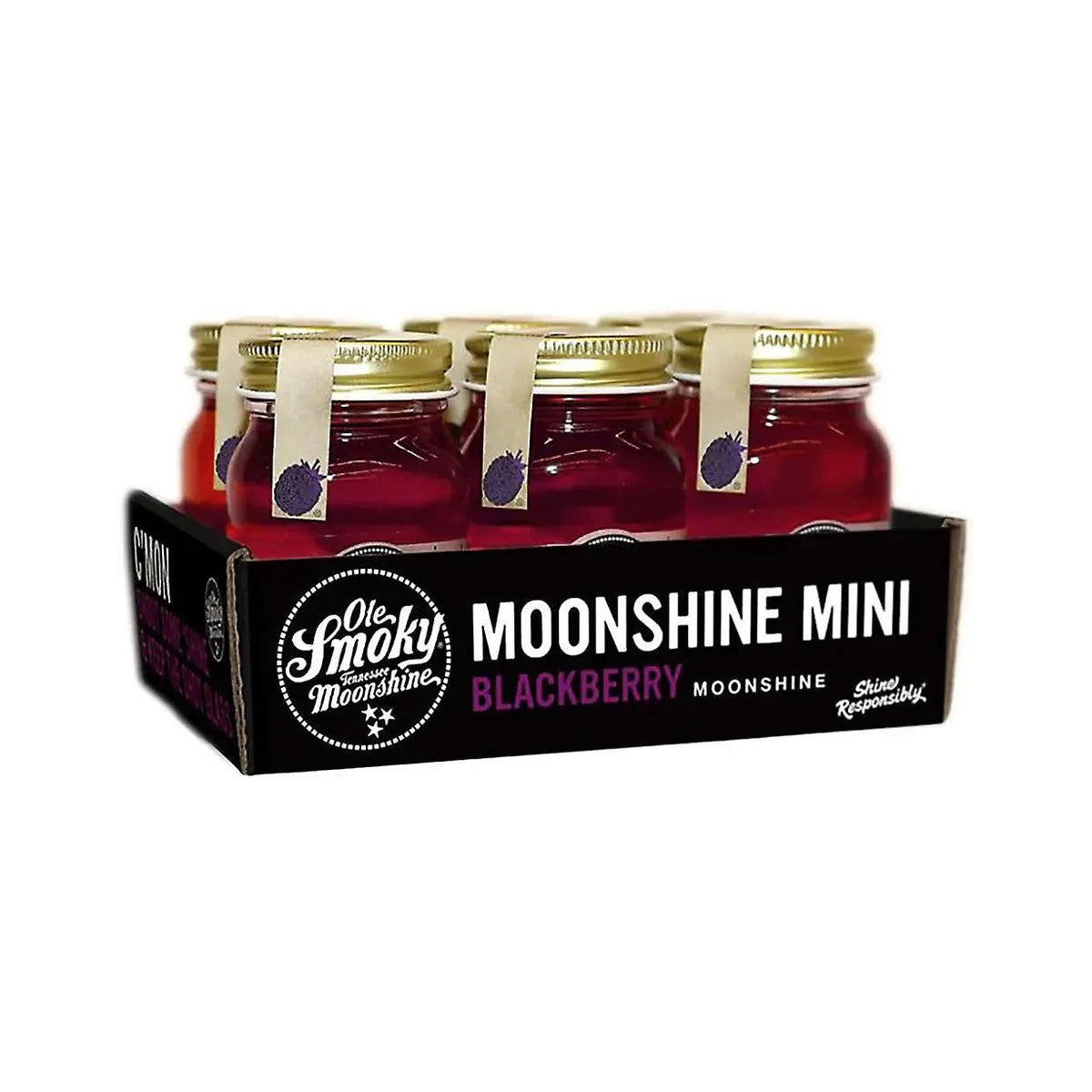 Ole Smoky Blackberry Moonshine Minis () 50 ml