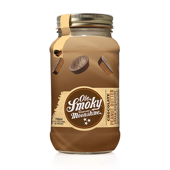 Ole Smoky Chocolate Peanut Butter Cream Whiskey Cream 750 ml