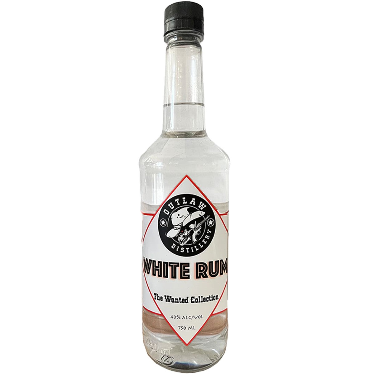 Outlaw Distillery White Rum The Wanted Collection 750 ml
