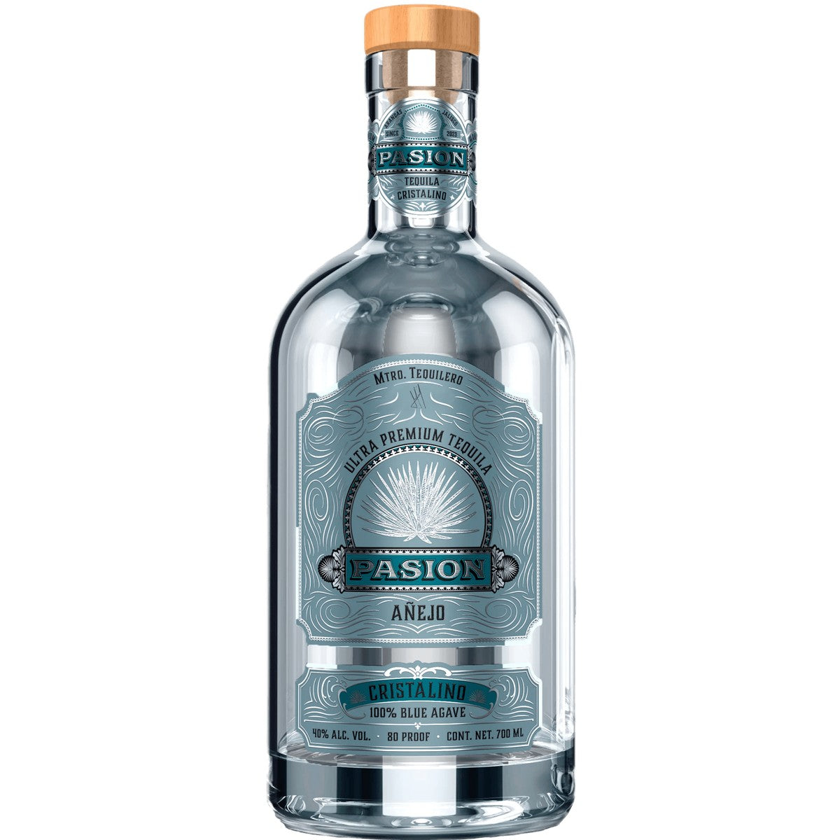 Pasión Tequila Añejo Cristalino