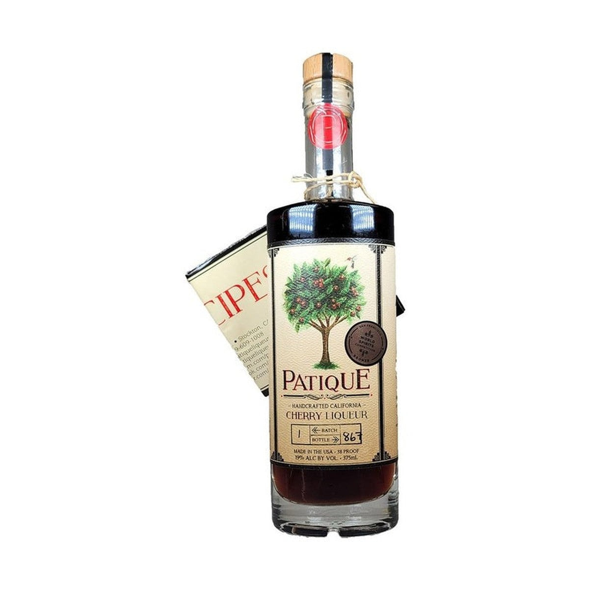 Patique Cherry Liqueur 375 ml product image 2