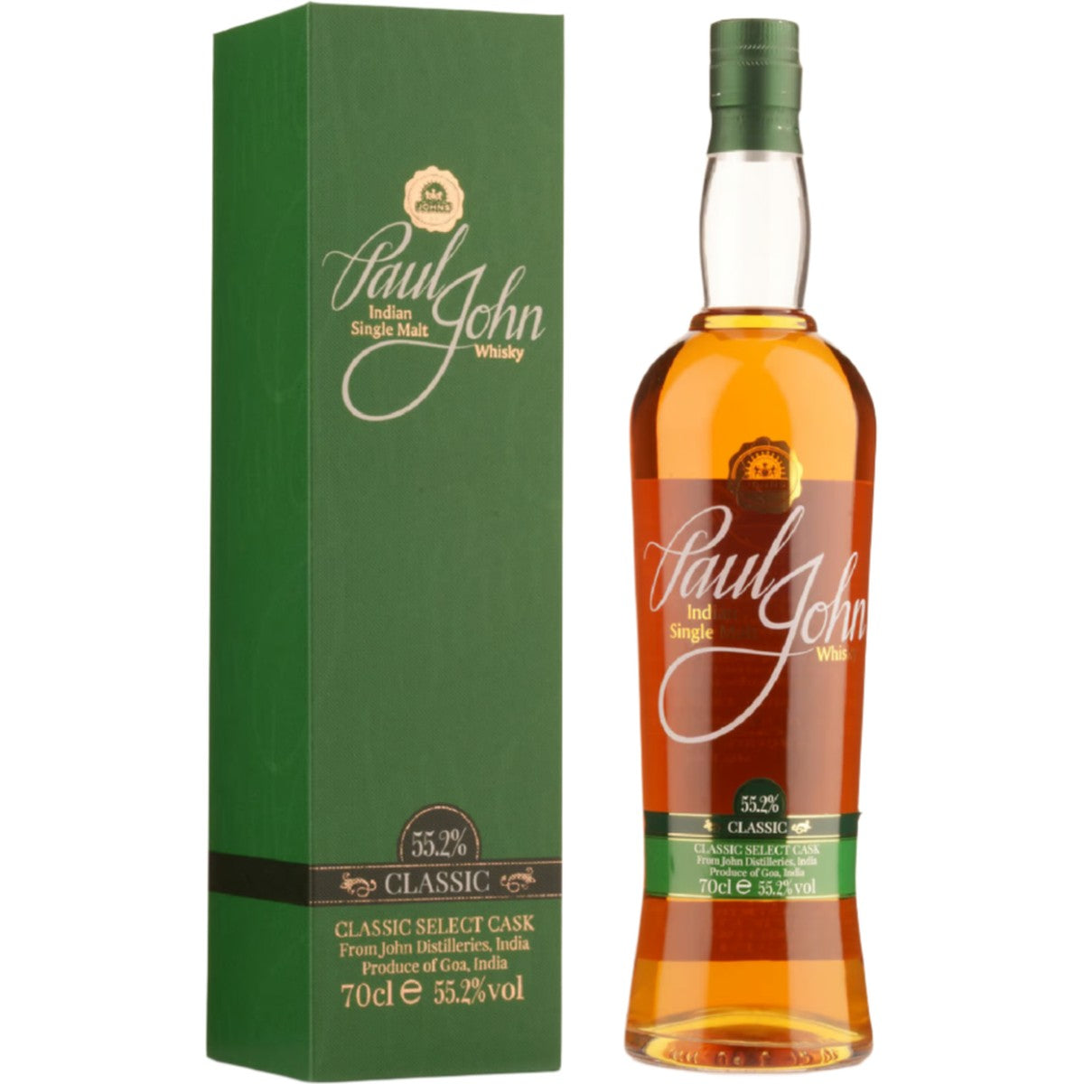 Paul John Classic Indian single malt Whiskey 750 ML