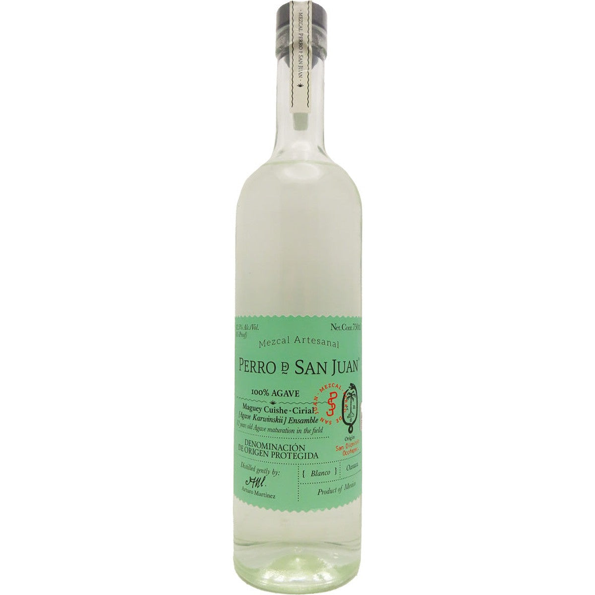 Perro de San Juan Green Label Cirial Mezcal