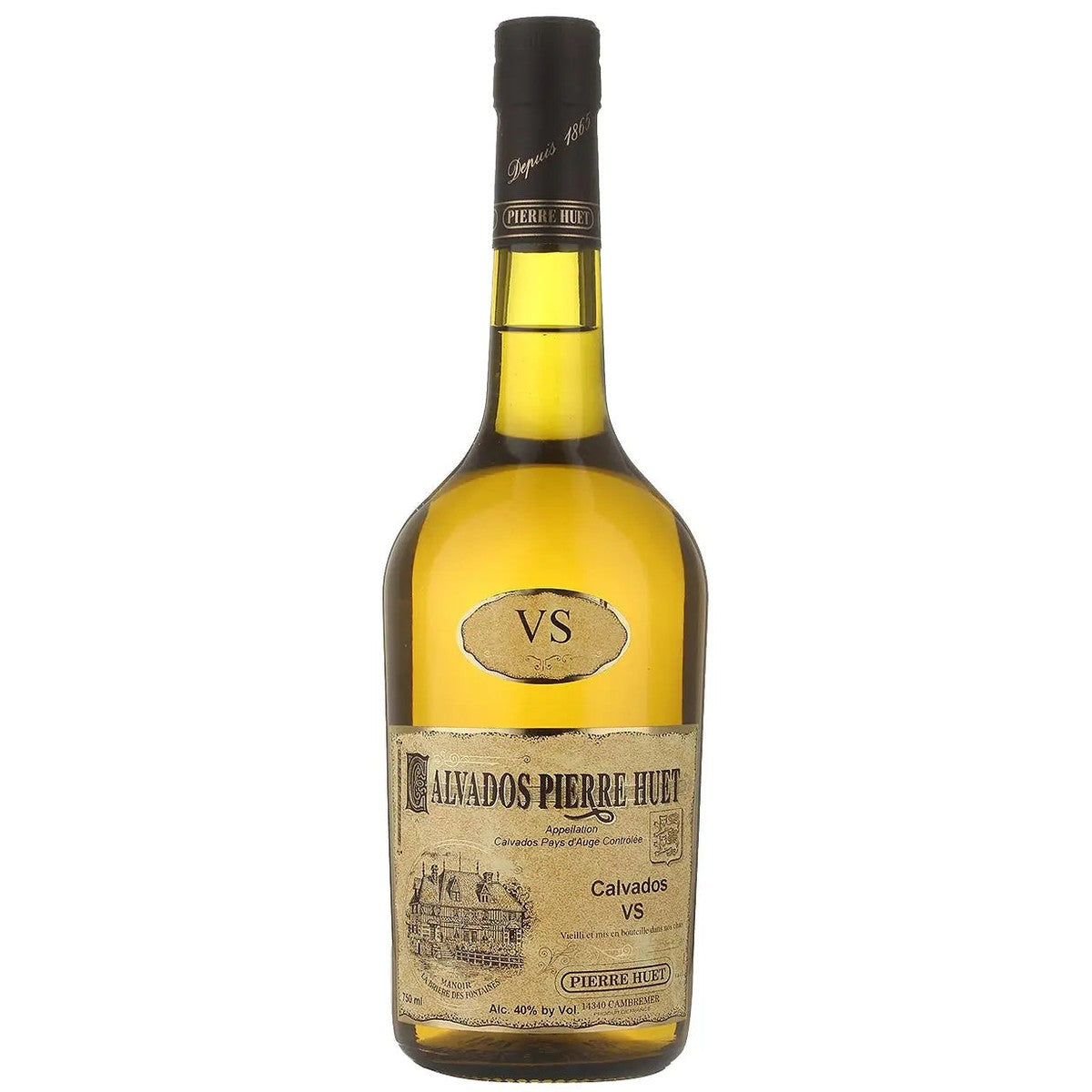 Pierre Huet Calvados Pays d ' Auge VS Calvados 750 ml