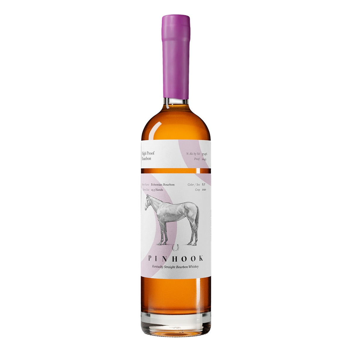 Pinhook Bohemian High Proof Bourbon Whiskey 750 ml