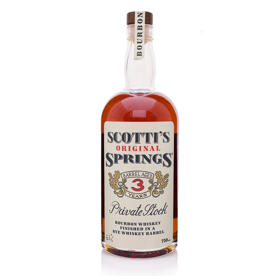 Scotti’s Original Springs Private Stock Bourbon Whiskey 750 ml