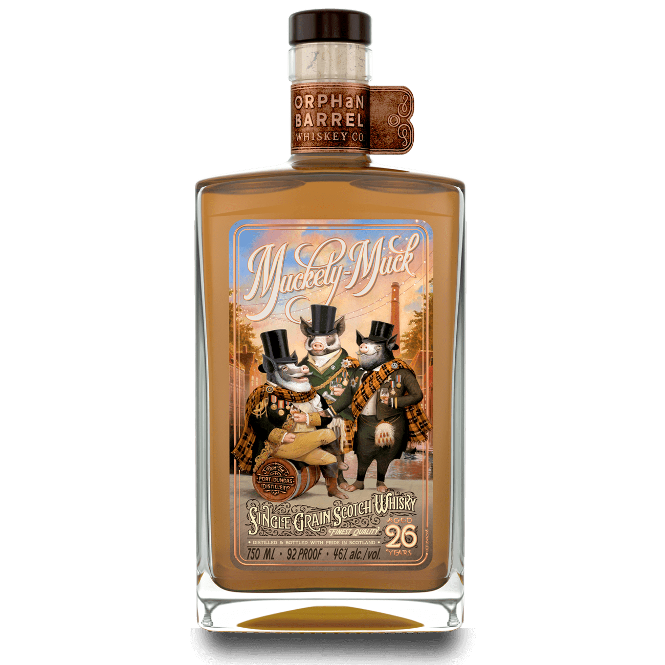 Orphan Barrel Muckety Muck Single Grain Scotch 26 year 750 ml product image 8