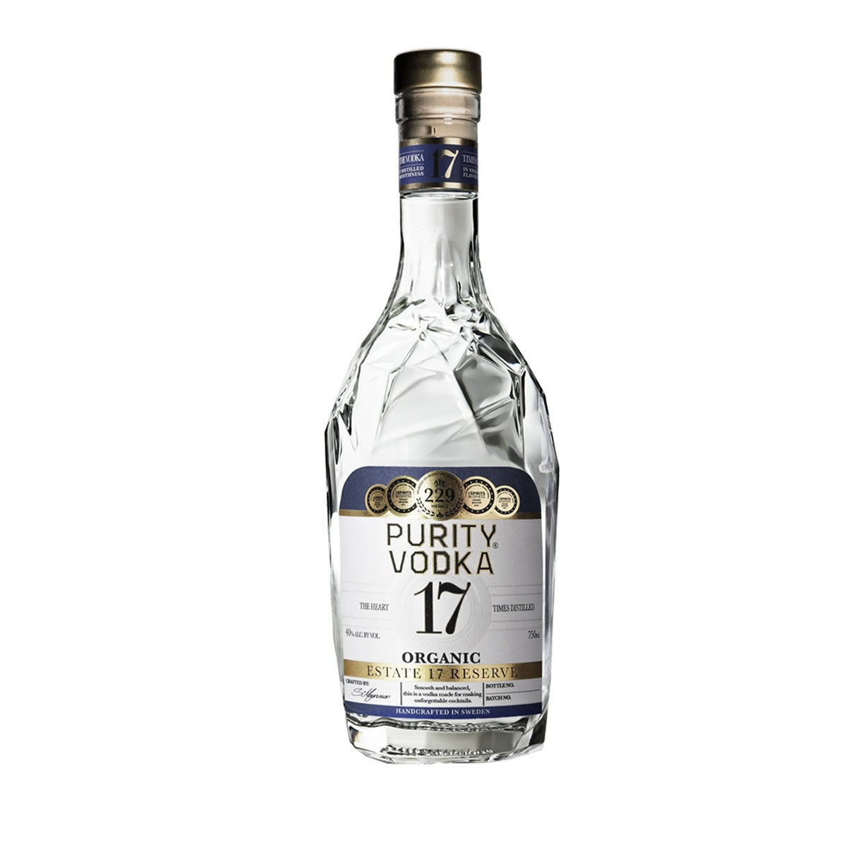 Purity Citron 34 Organic Vodka