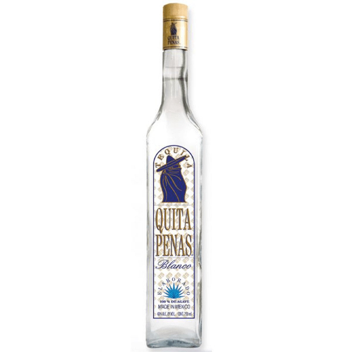 Quita Penas Blanco Tequila 1 L