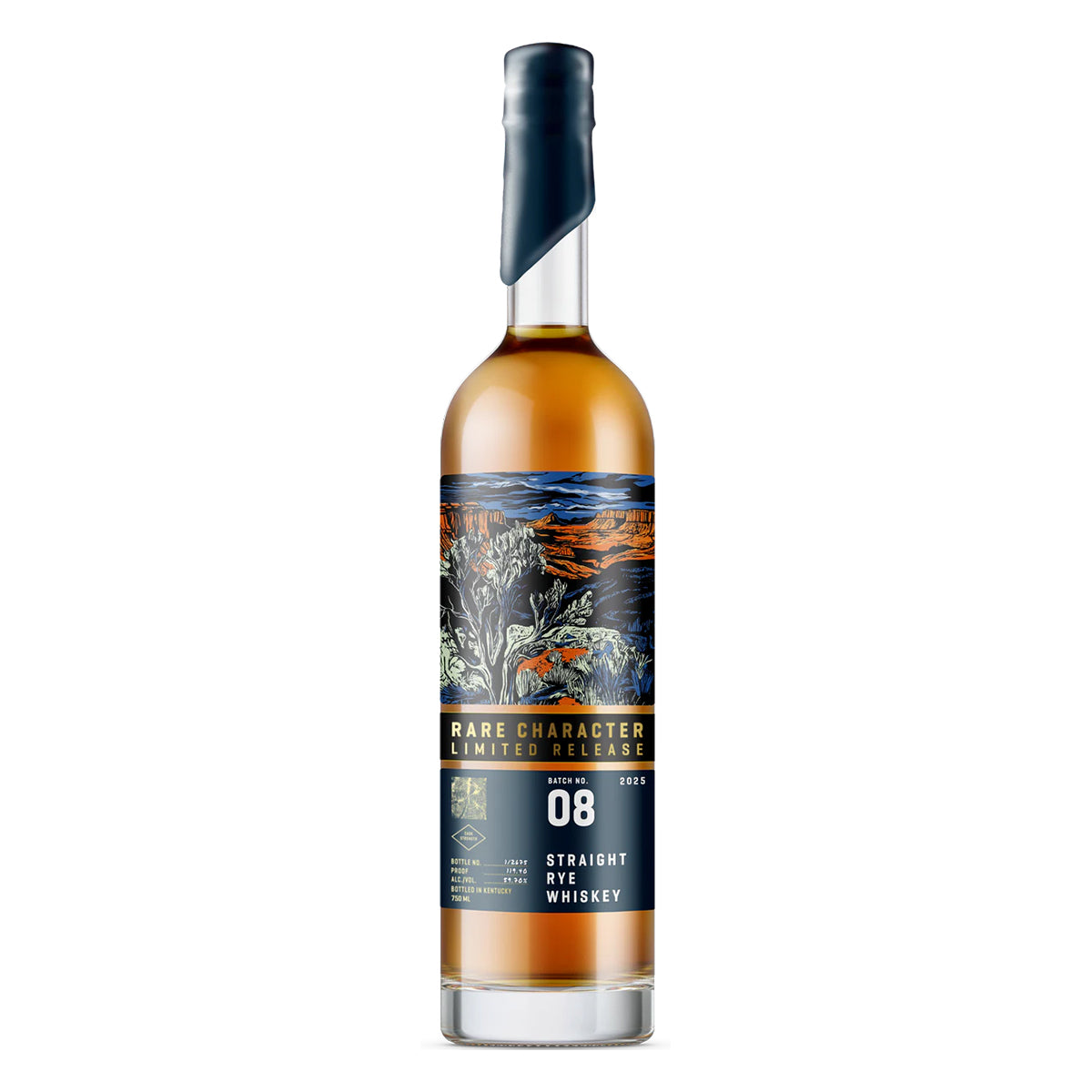 Rare Character Limited Release Straight Rye Batch 08 2025