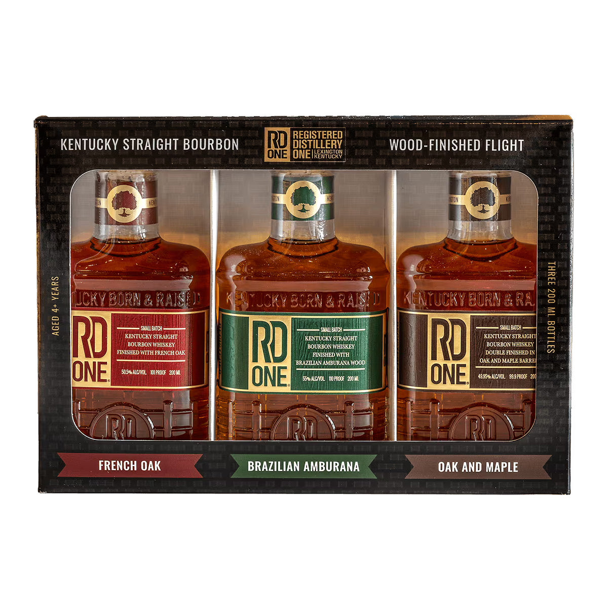 RD1 Kentucky Straight Bourbon Wood-Finished Flight