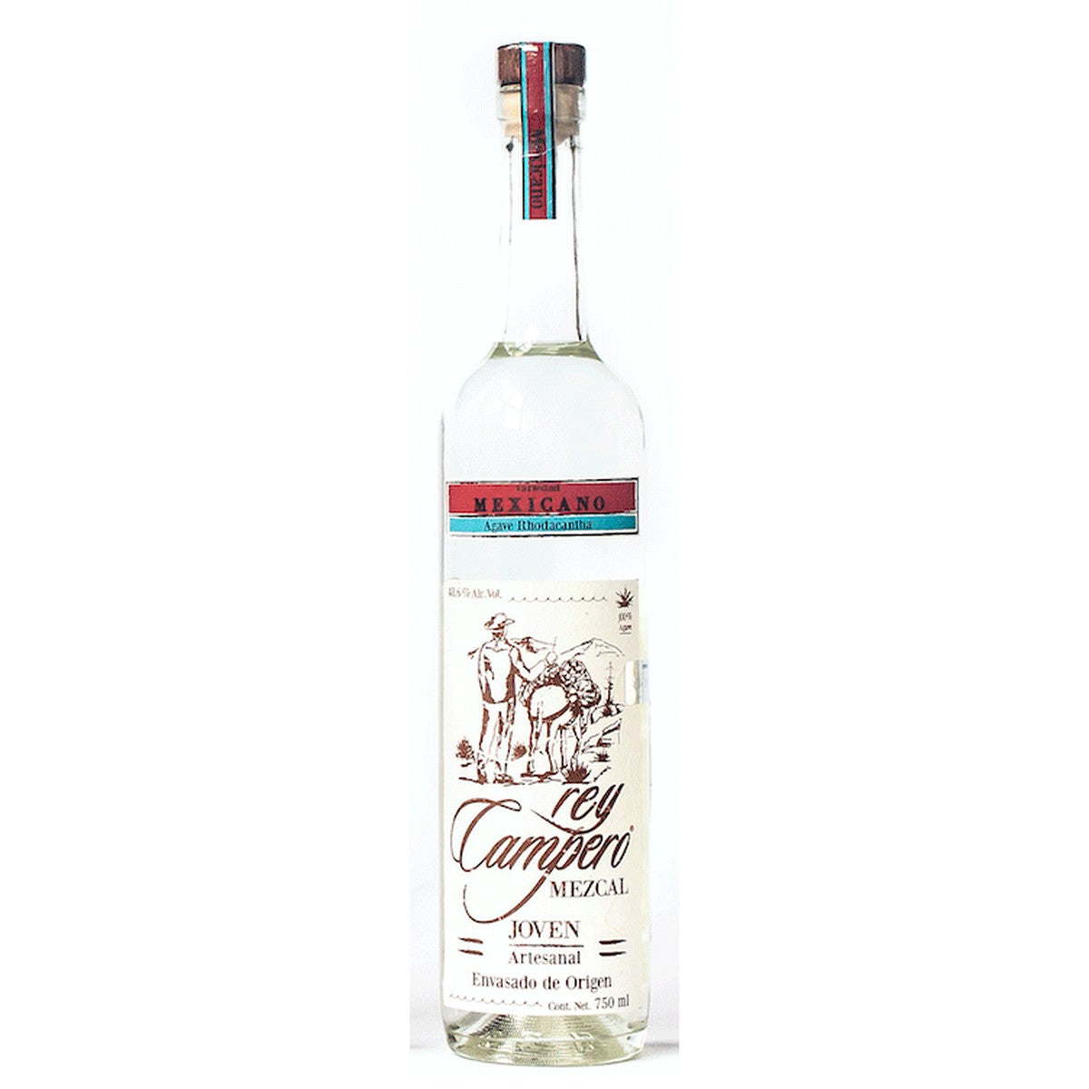 Rey Campero Mexicano Joven Mezcal Artesanal 750 ml