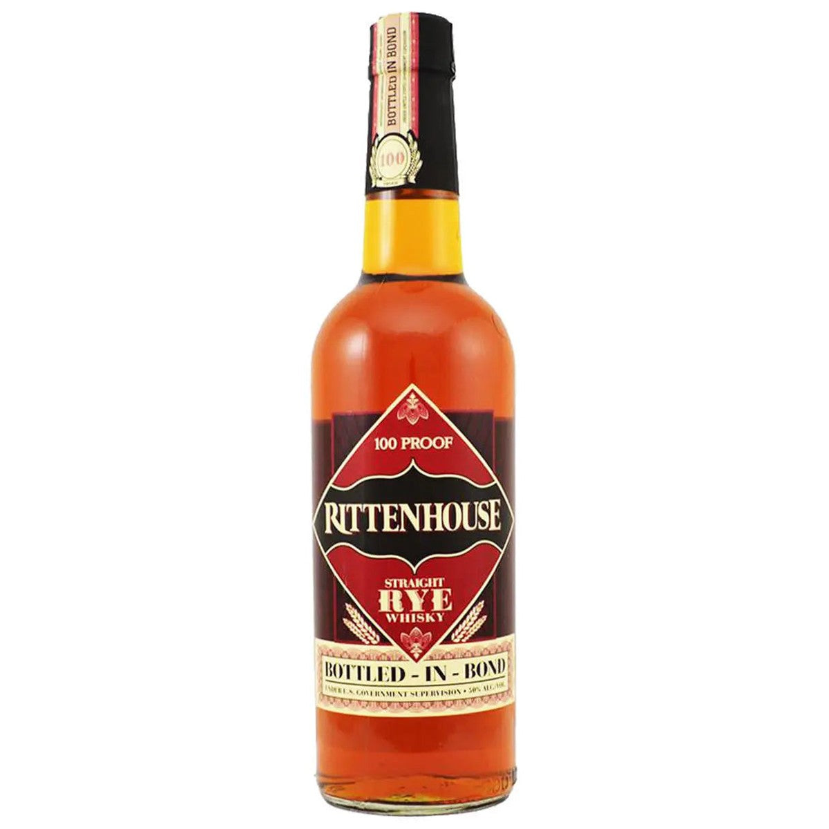 Rittenhouse Straight Rye 100 Proof 750 ml