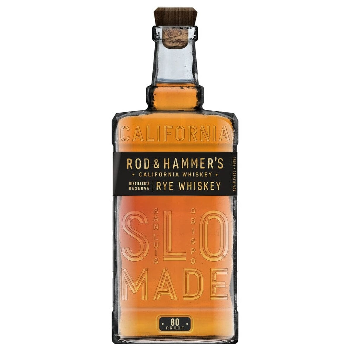 Rod & Hammer SLO Stills Reserve Rye Whiskey 750 ml