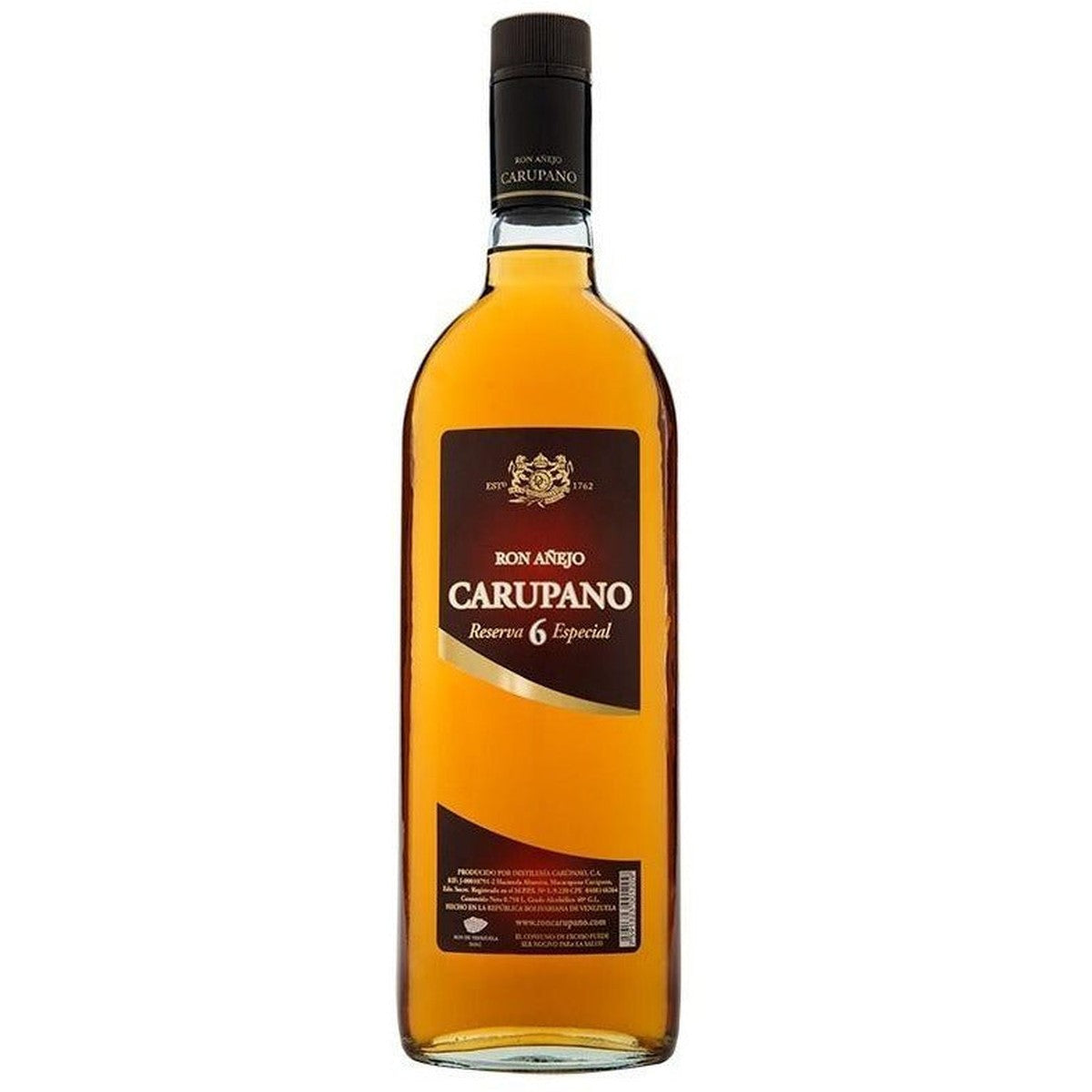 Ron Carupano Añejo Reserva Especial Oak Barrel 6 year 750 ml