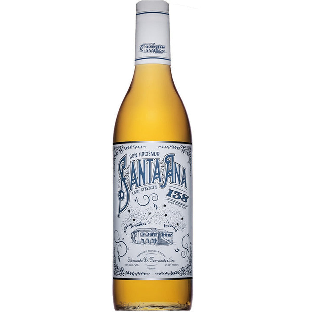 Ron Hacienda Santa Ana Overproof Rum Cask Strength 750 ml