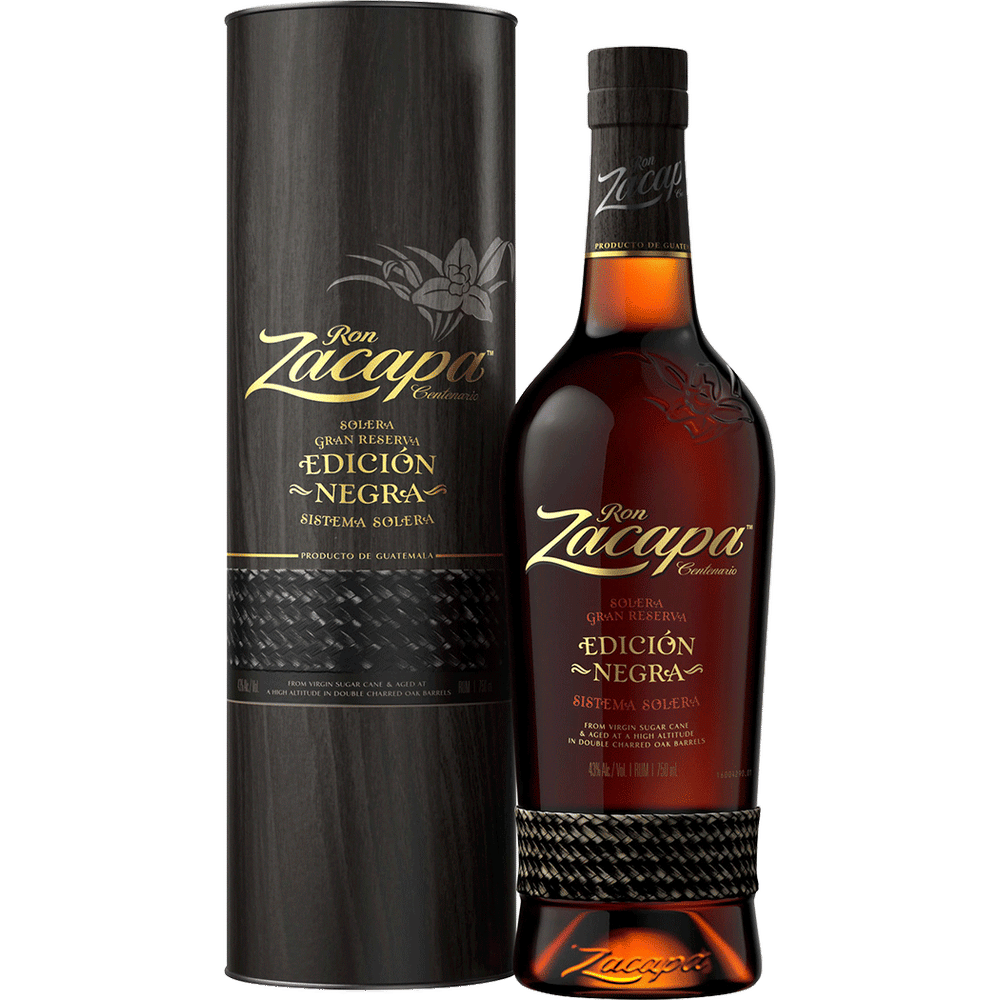 Ron Zacapa Centenario Solera Gran Reserva Edicion Negra Rum 750 ml product image 4