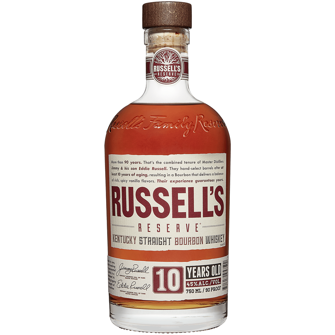Russells Reserve 10 Year Bourbon 750 ml