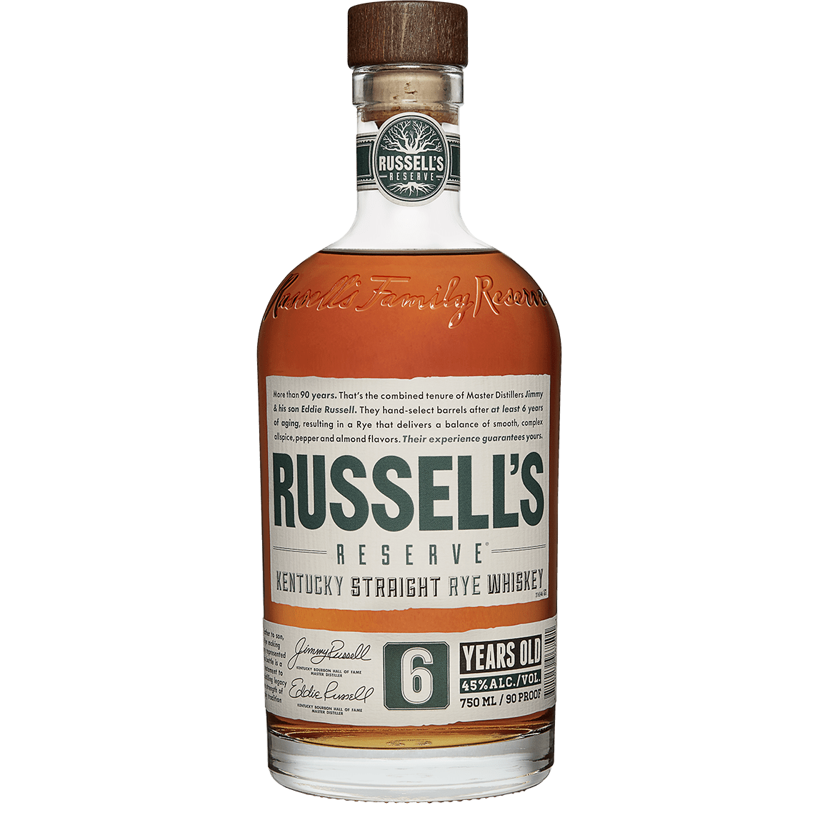 Russells Reserve Rye 6 Year Old