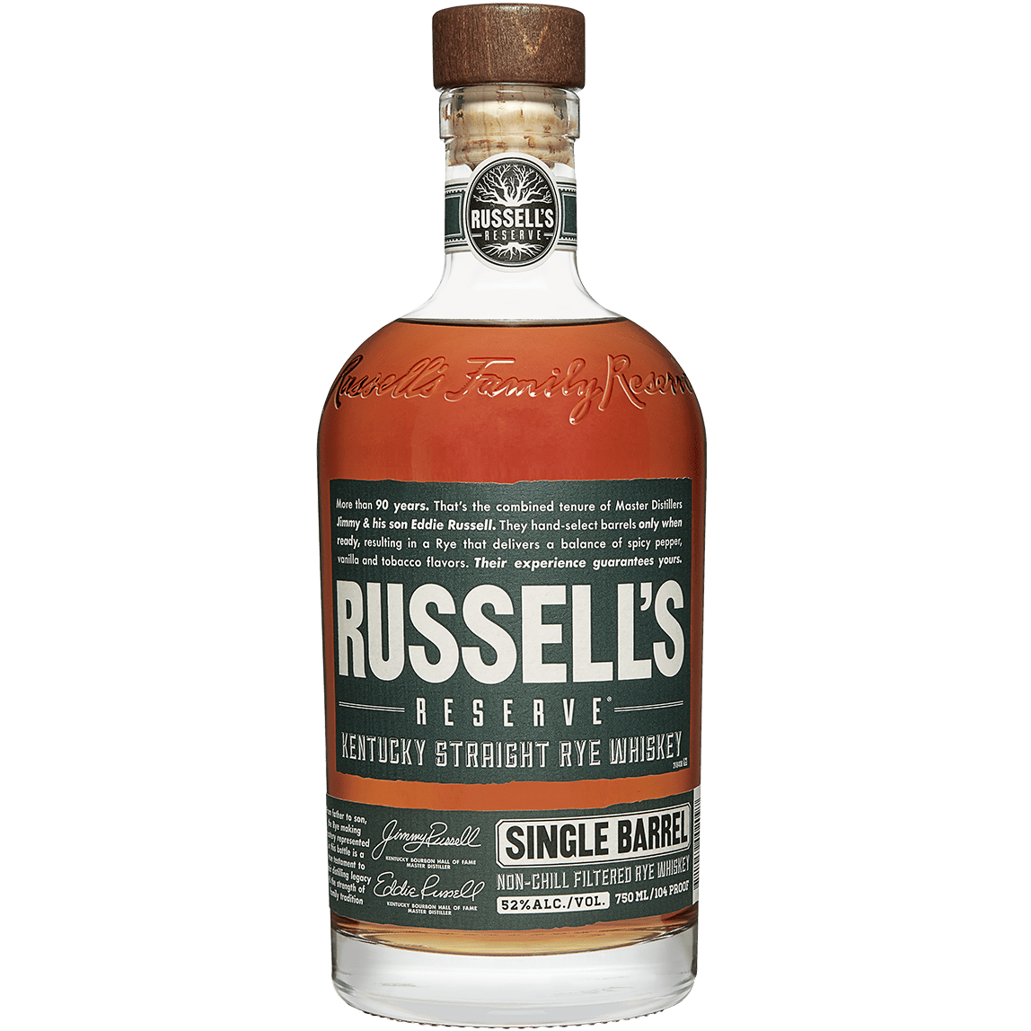 Russells Reserve Rye Single Barrel 750 ml