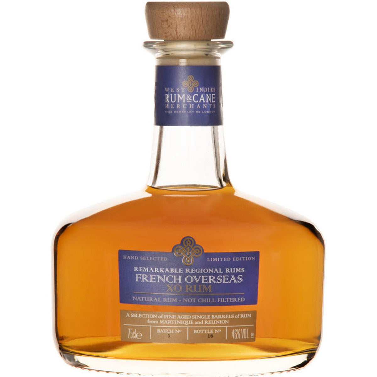 Rum and Cane French Overseas XO Rum 750 ml