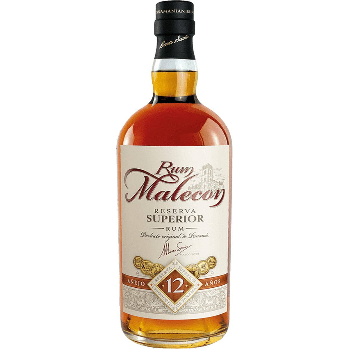 Rum Malecon Reserva Superior Genuinely Aged Rum 12 year 750 ml