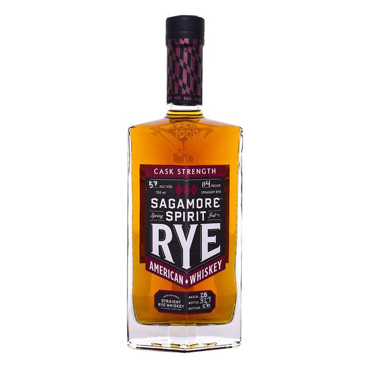 Sagamore Spirit Rye Cask Strength
