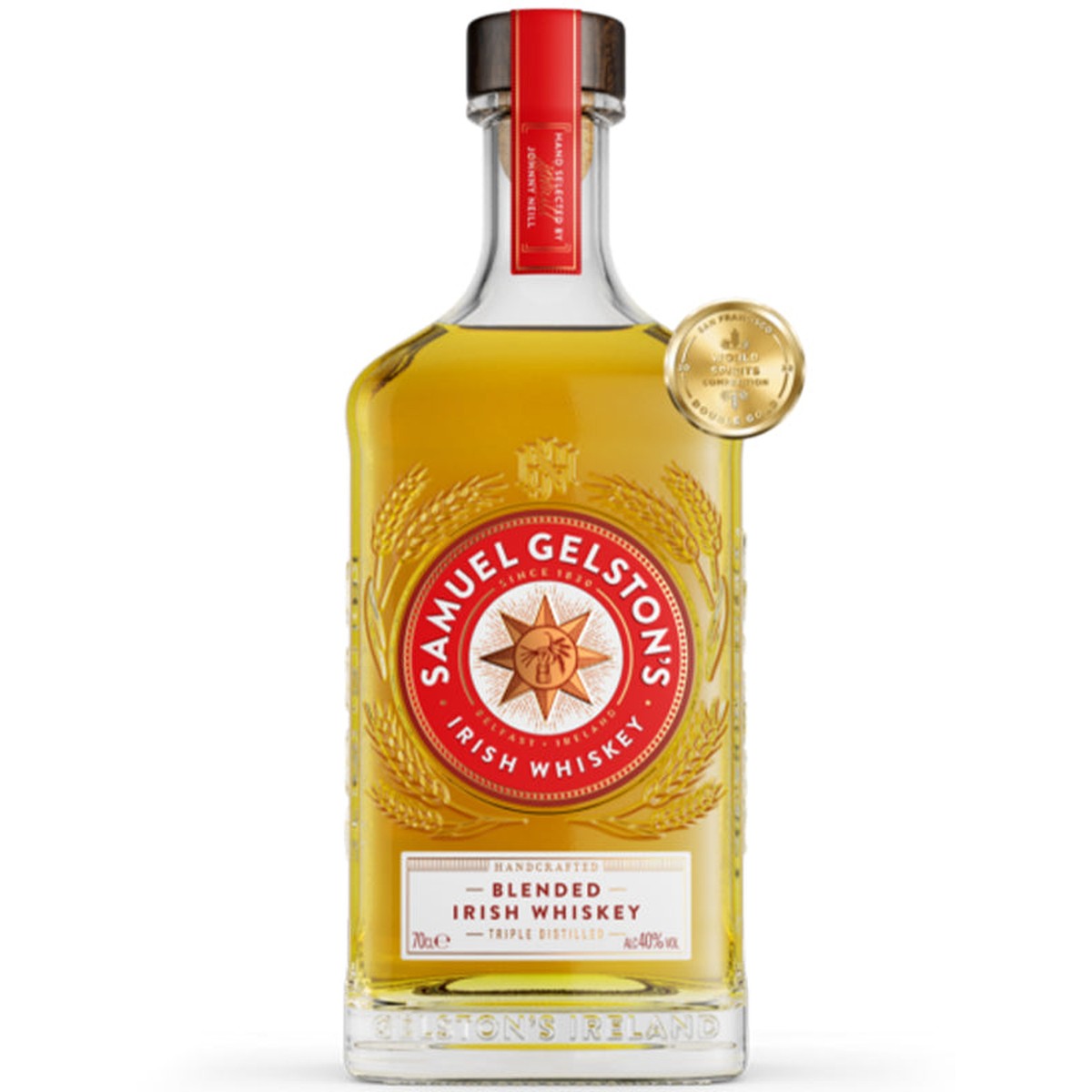 Samuel Gelstons Blended Irish Whiskey 750 ml