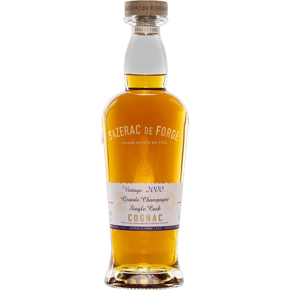 Sazerac De Forge Vintage 2000 Single Cask Cognac