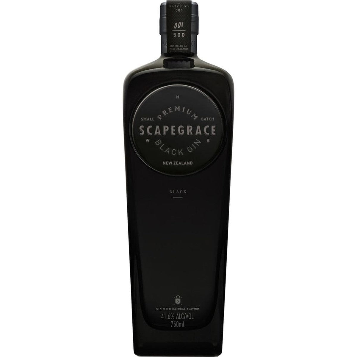 Scapegrace Small Batch Premium Black Gin 750 ml