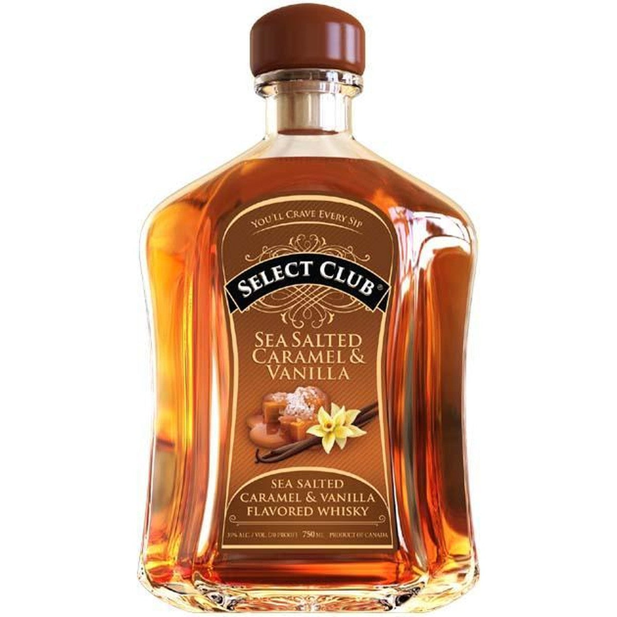 Select Club Sea Salt Caramel and Vanilla 750 ml