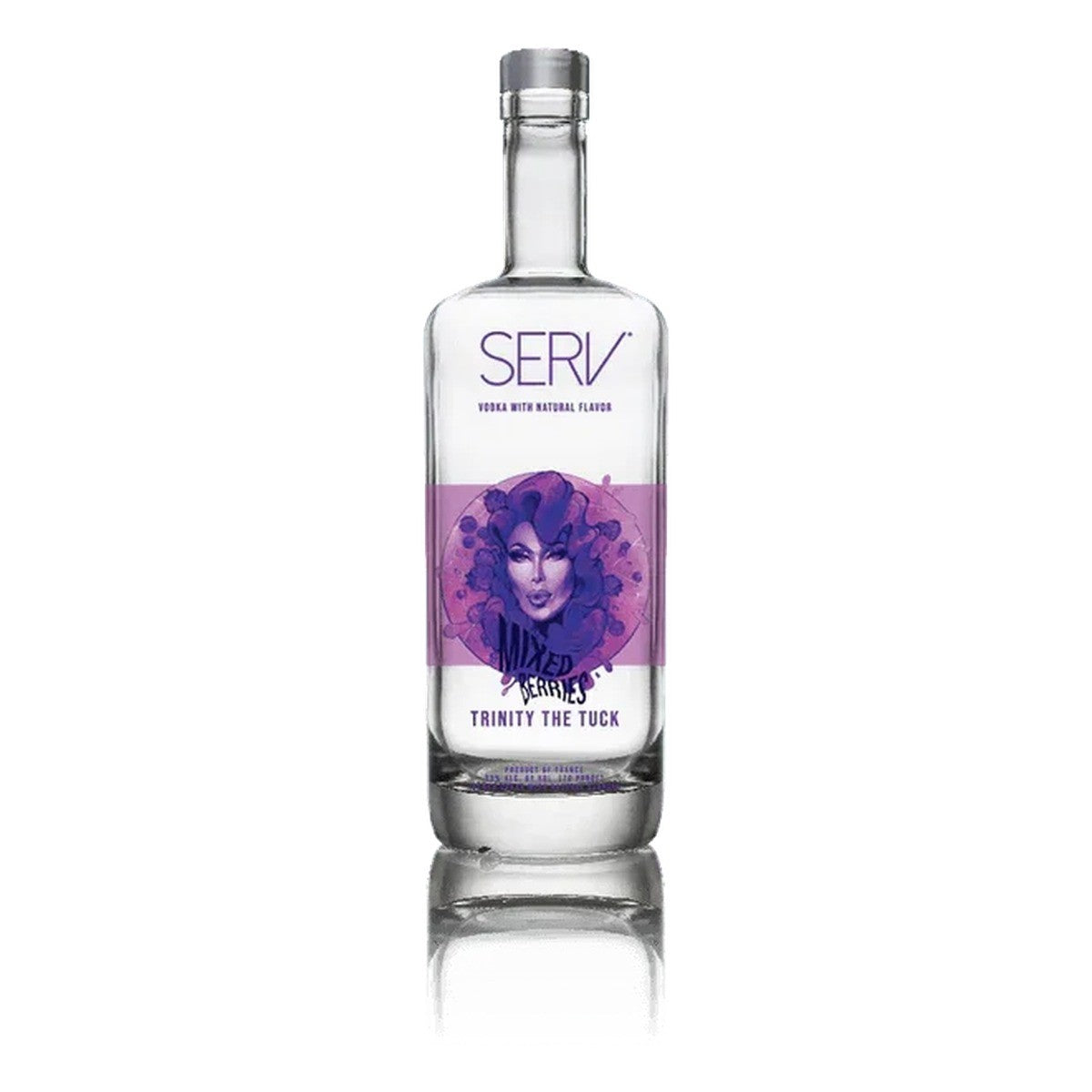 Serv Vodka With Natural Flavor Mixed Berries 750 ml