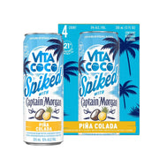 Vita Coco Spiked With Captain Morgan Pina Colada (4 Pack)