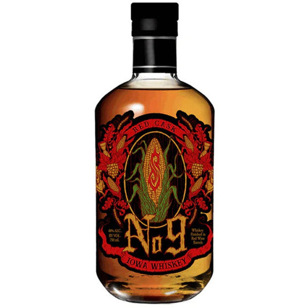 Slipknot No 9 Red Cask Iowa whiskey 750 ml