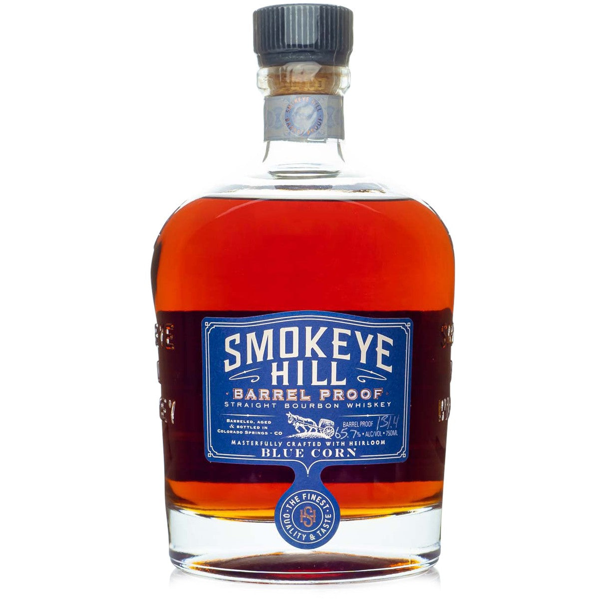 Smokeye Hill Barrel Proof blue corn 5 year