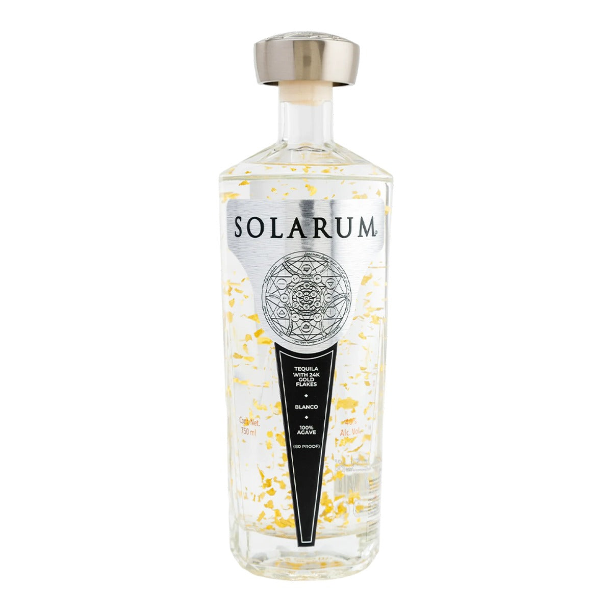 Solarum Blanco Tequila With 24K Gold 750 ml